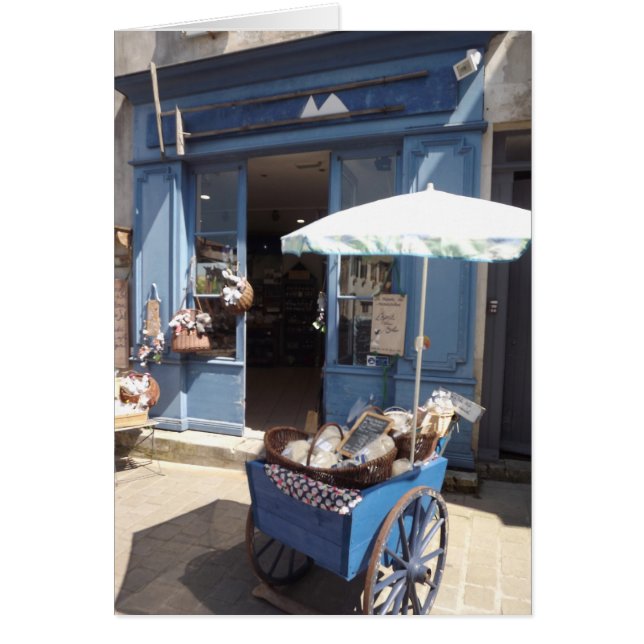 Cartão Sal compro Ile de Re, França (Frente)