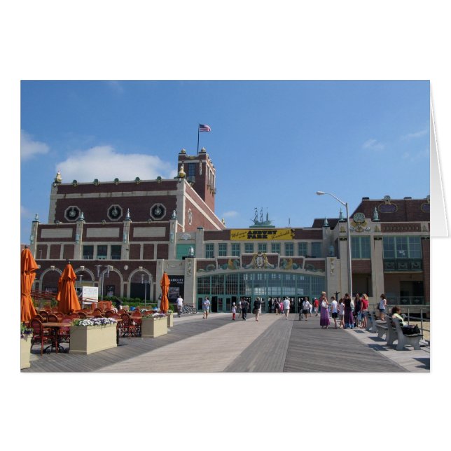 Cartão Sala da Convenção de Teatro de Paramount no Parque (Frente Horizontal)