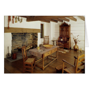 Cartão Sala de Piedmont, condado North Carolina de