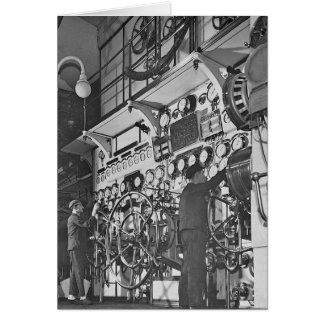 Cartão Sala do mecanismo