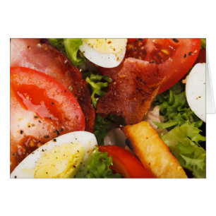 Cartão Salada de Tomato e Bacon