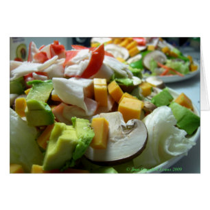 Cartão Salada grave