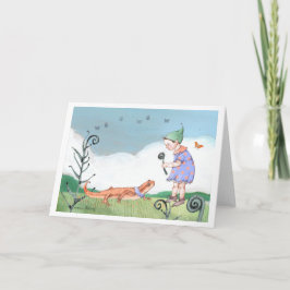 Cartão Salamander e Elf