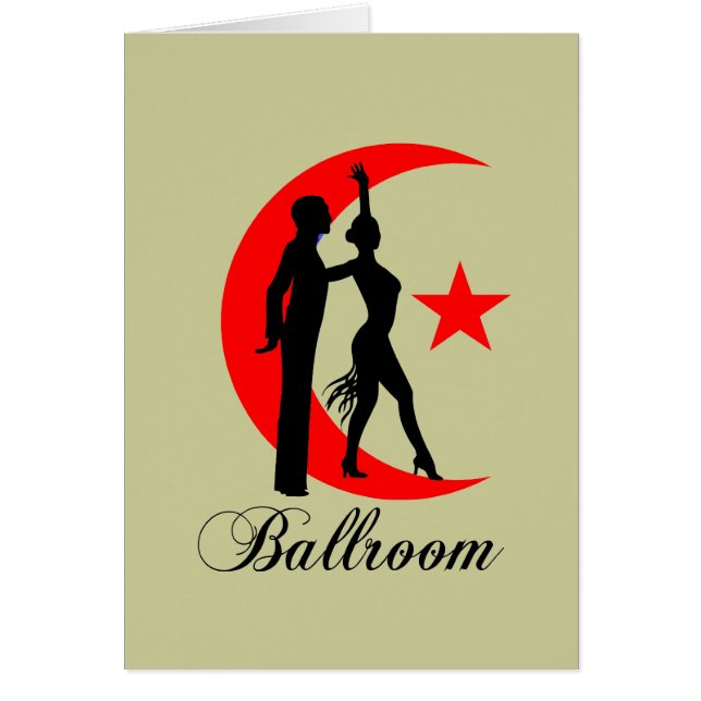 Cartão Salão de baile (Frente)