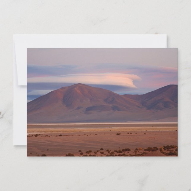 Cartão Salar del Huasco, Chile (Frente)