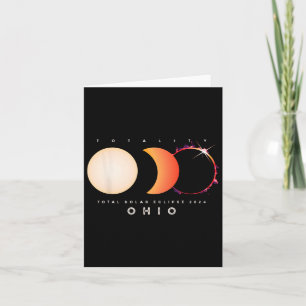 Cartão Salar Eclipse 2024 Ohio - Total Eclipse America Gr