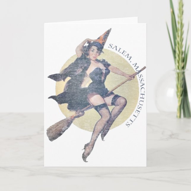 Cartão Salem Witch (Frente)