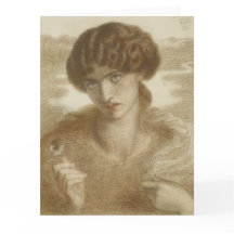Salgueiro da água por Dante Gabriel Rossetti