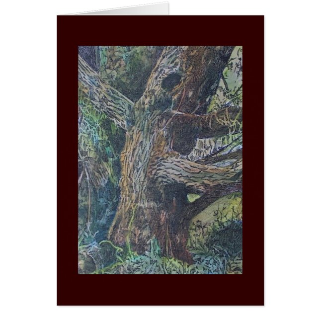 Cartão salgueiro do canto (Frente)