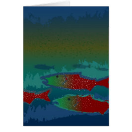 Cartão Salmão Spawn