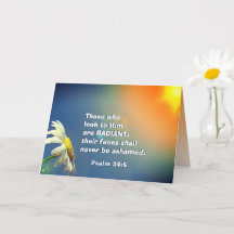 Salmo 34:5 Os que olham para ele são Bíblias RADIA