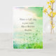 Cartão Salmo 84:10 Melhor é UM Dia na Bíblia dos Tribunai (Yellow Flower)