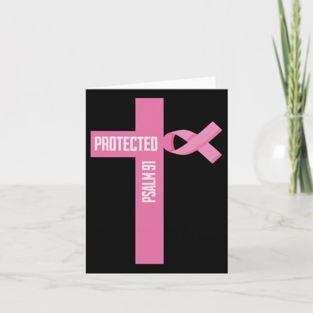 Cartão Salmo 91 Cristão 91-rua-Salmo-Bíblia Brea (Frente)