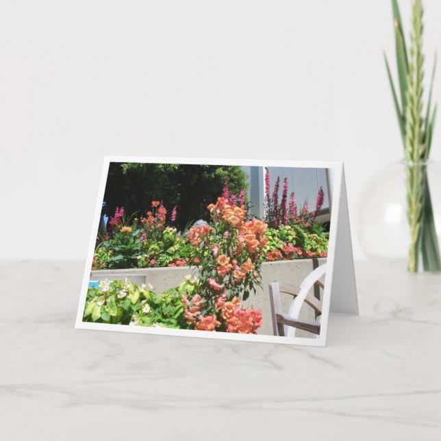 Cartão Salmon in Bloom (Frente)