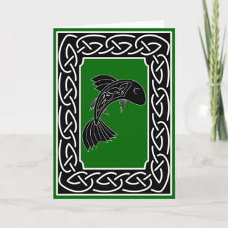 Cartão Salmon of Knowledge - Greeting Card