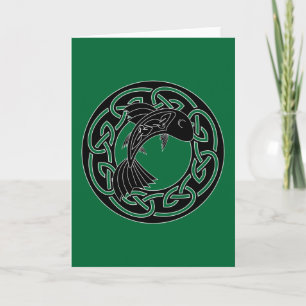 Cartão Salmon of Knowledge - Greeting Card