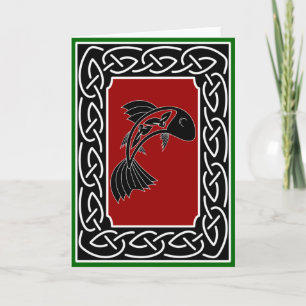 Cartão Salmon of Knowledge - Greeting Card