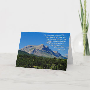 Cartão Salms 121:1-3 Inspiracional