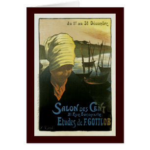 Cartão Salon Des Cent ~ Etudes de F. Tenho