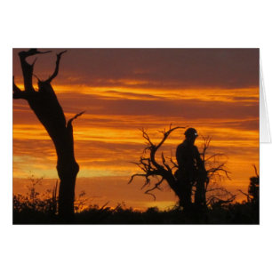 Cartão Salvador no por do sol