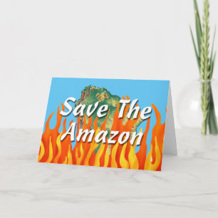 Cartão Salvar A Amazônia