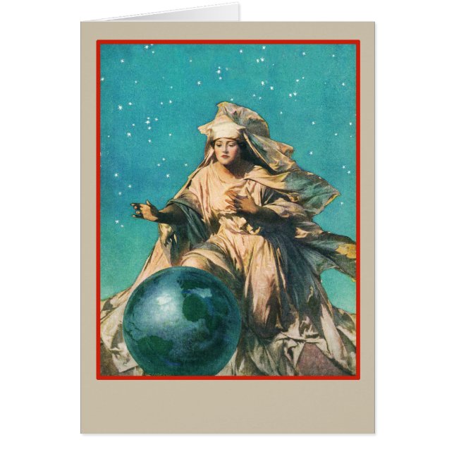 Cartão Salvar o planeta (Frente)