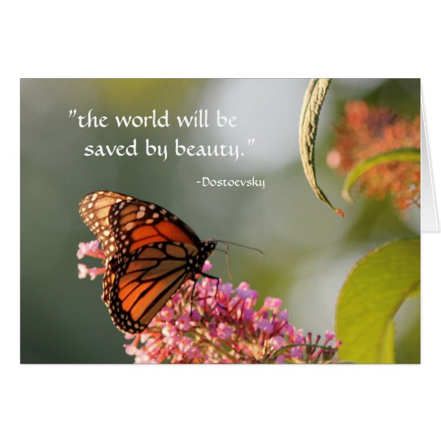 Cartão salvar pela beleza… (Frente Horizontal)