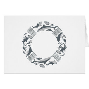 Cartão Salve a Vida dos Tubarões