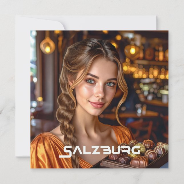 CARTÃO SALZBURGO - AMOR DA ÁUSTRIA (Frente)