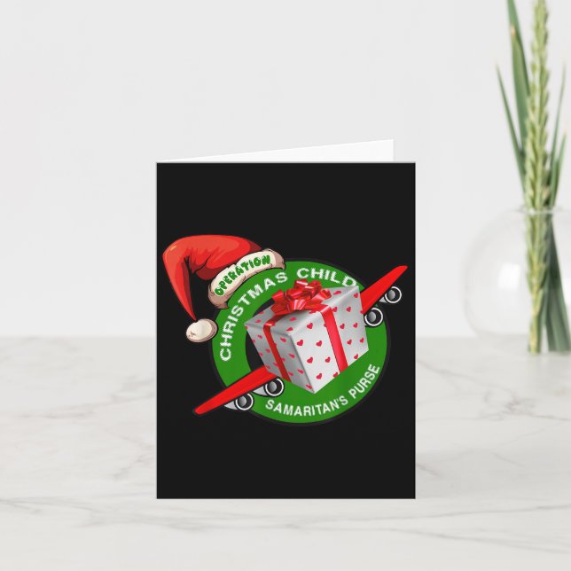Cartão Samaritan's Purse Operation Christmas Child Funny  (Frente)