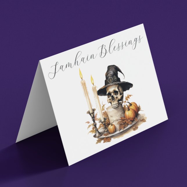 Cartão Samhain Blessings Card (Criador carregado)