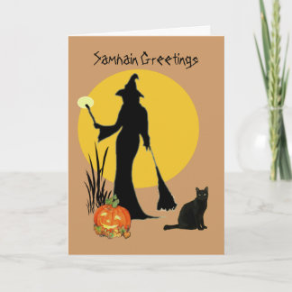 Cartão Samhain Greetings Card