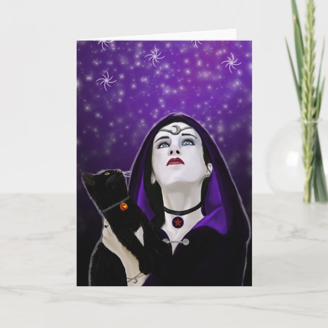 Cartão samhain skies greeting card (Frente)