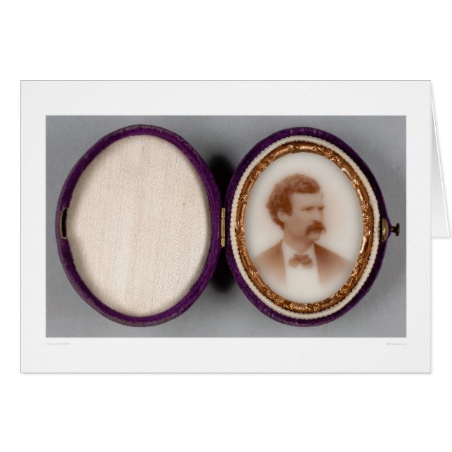 Cartão Samuel L. Clemens (40448) (Frente Horizontal)