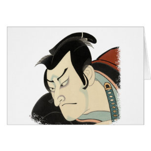 Cartão Samurai - Negrito