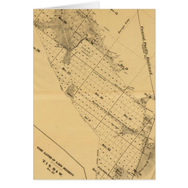 Cartão San Francisco Bay Salt Marsh (Frente)