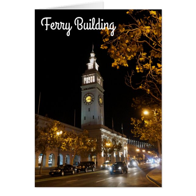 Cartão San Francisco Ferry Building #13 Card (Frente)