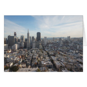 Cartão San Francisco Skyline Panorama