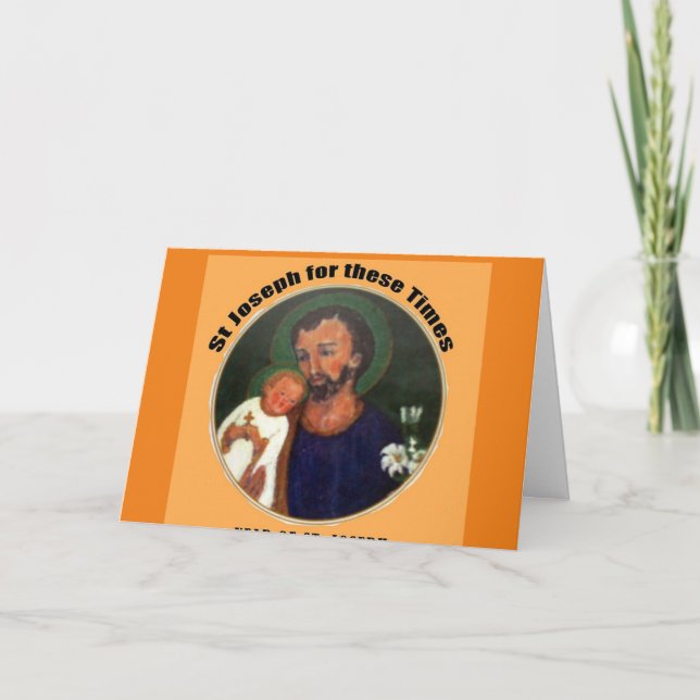 Cartão San Joseph para esse Times (Frente)