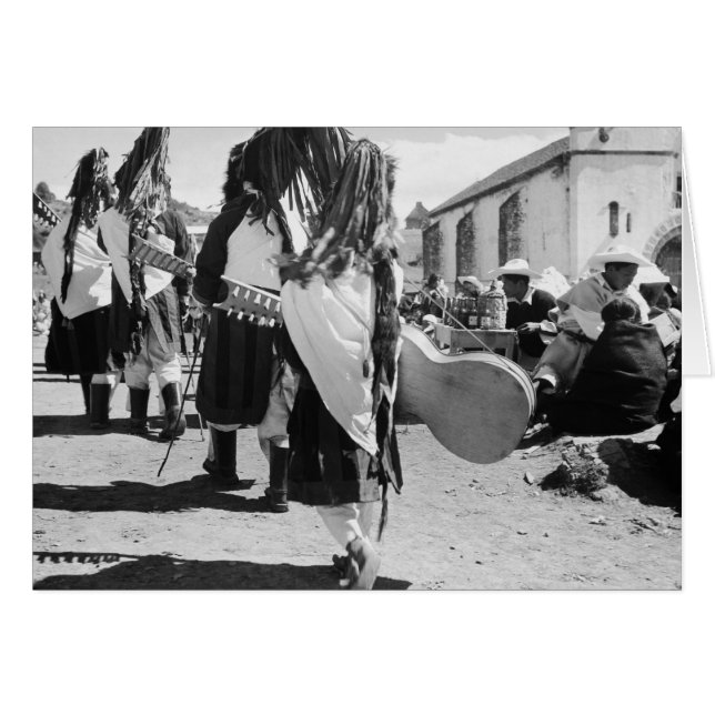 Cartão San Juan Chamula, Chiapas, México (Frente Horizontal)