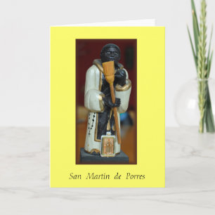 Cartão "San Martín de Porres"