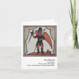 Cartão San Miguel Santo Card