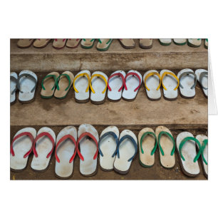 Cartão Sandálias de Sacudir