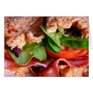 Cartão Sanduíche BLT