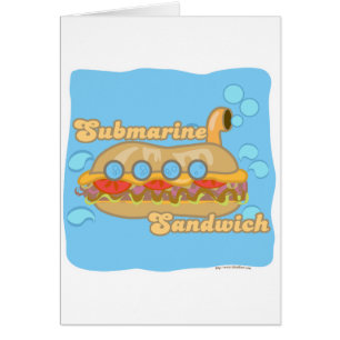 Cartão Sanduíche secundário retro demasiado!