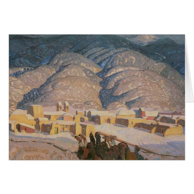 Cartão Sangre De Cristo Montanha (Frente Horizontal)