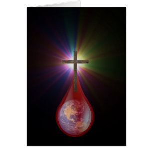 Cartão Sangue de Jesus