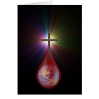 Cartão Sangue de Jesus