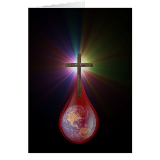 Cartão Sangue de Jesus (Frente)