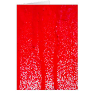 Cartão sangue derramado